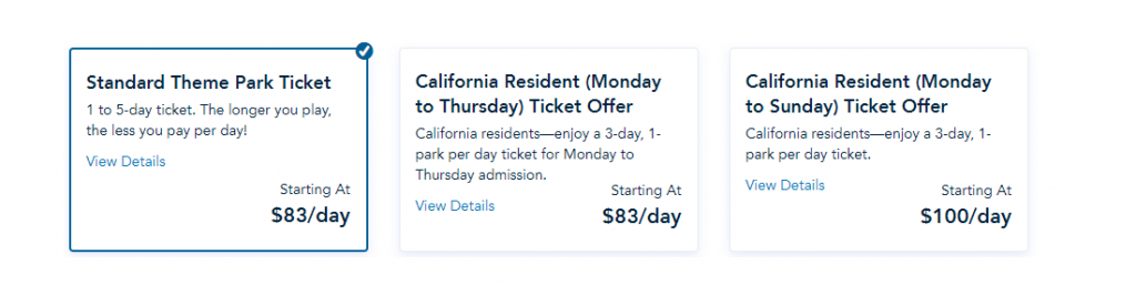 Disneyland Offers Ticket Deal for California Residents